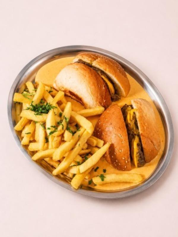 DIP IN CHEDDAR BURGER
